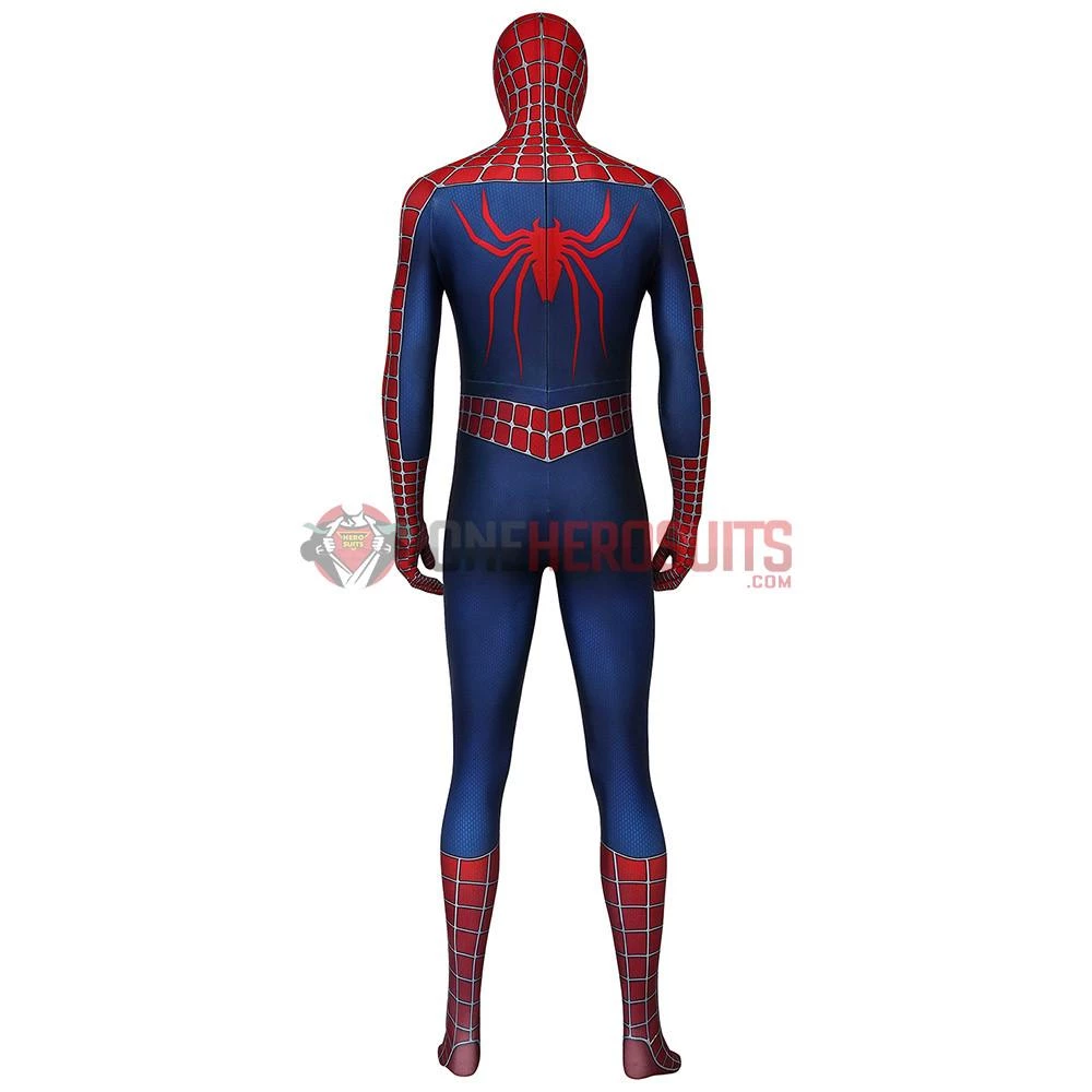 OneHeroSuits Zentai/Jumpsuit Spider-man Cosplay Costume The Classic Spider Man 2 Peter Parker Red Suit 3 OneHeroSuits Zentai/Jumpsuit Spider-man Cosplay Costume The Classic Spider Man 2 Peter Parker Red Suit