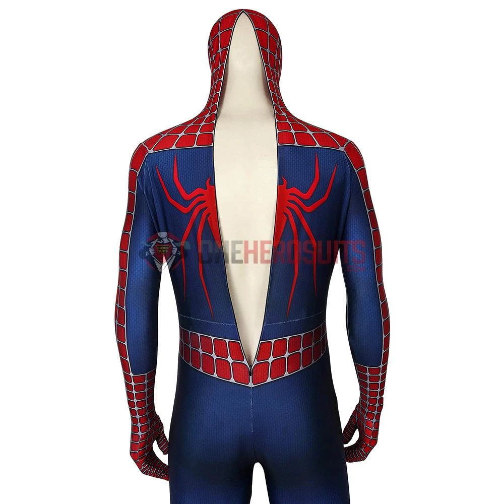 OneHeroSuits Zentai/Jumpsuit Spider-man Cosplay Costume The Classic Spider Man 2 Peter Parker Red Suit 7 OneHeroSuits Zentai/Jumpsuit Spider-man Cosplay Costume The Classic Spider Man 2 Peter Parker Red Suit