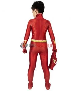 OneHeroSuits The Flash Cosplay Suit For Kids - Christmas Gift Ideas For Children Expert-level Cosplay Bodysuit & Zentai
