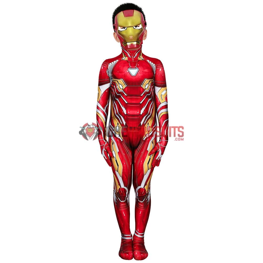 OneHeroSuits Kids Iron-man Spandex Cosplay Suit Ideas For Children Halloween Cosplay 2 OneHeroSuits Kids Iron-man Spandex Cosplay Suit Ideas For Children Halloween Cosplay