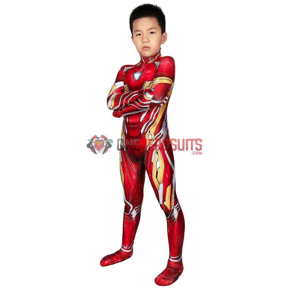 OneHeroSuits Kids Iron-man Spandex Cosplay Suit Ideas For Children Halloween Cosplay 6 OneHeroSuits Kids Iron-man Spandex Cosplay Suit Ideas For Children Halloween Cosplay