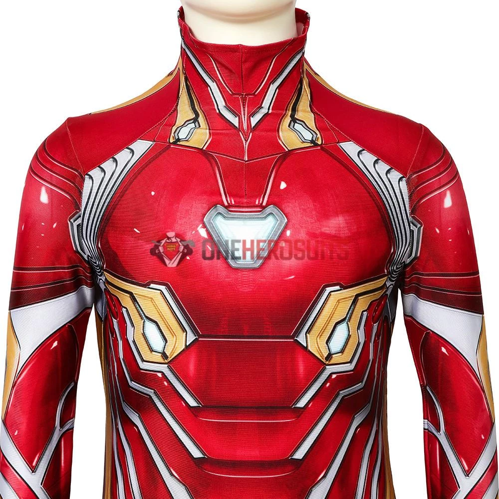 OneHeroSuits Kids Iron-man Spandex Cosplay Suit Ideas For Children Halloween Cosplay 8 OneHeroSuits Kids Iron-man Spandex Cosplay Suit Ideas For Children Halloween Cosplay