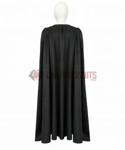 OneHeroSuits Christmas Gifts For Kids Superman Black Cosplay Suit With Cloak Kids Cosplay