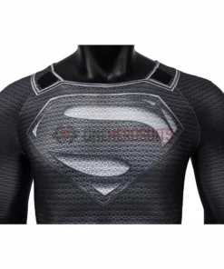 OneHeroSuits SuperMan Clark Kent Black Cosplay Costumes Justice League Cosplay Suit