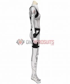 1herosuits Natasha Romanoff Spandex White Cosplay Costumes Black Widow 3D Printed Cosplay Suit