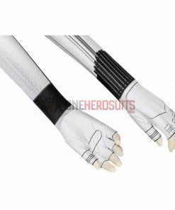 1herosuits Natasha Romanoff Spandex White Cosplay Costumes Black Widow 3D Printed Cosplay Suit