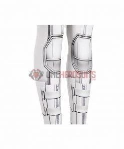 1herosuits Natasha Romanoff Spandex White Cosplay Costumes Black Widow 3D Printed Cosplay Suit