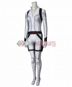 OneHeroSuits Black Widow Natasha Romanoff Cosplay Costumes White 3D Printed Cosplay Suit