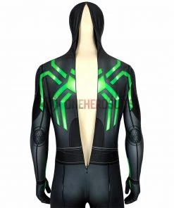OneHeroSuits Spider-man Spandex Suit PS4 Stealth Big Time Green Bodysuit 17 OneHeroSuits Spider-man Spandex Suit PS4 Stealth Big Time Green Bodysuit