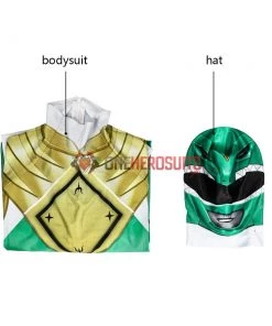 OneHeroSuits Kids Green Power Ranger Cosplay Suit Expert-level Cosplay Bodysuit & Zentai 19 OneHeroSuits Kids Green Power Ranger Cosplay Suit Expert-level Cosplay Bodysuit & Zentai