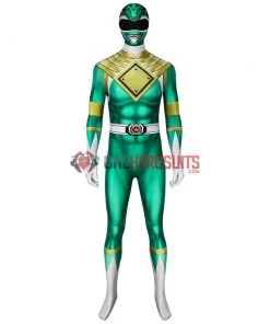OneHeroSuits Expert-level Cosplay Bodysuit & Zentai Green Power Ranger Cosplay Suit Power Rangers Green Spandex Costume