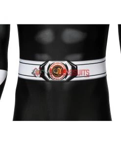 OneHeroSuits Black Power Rangers Suit Power Ranger Black Spandex Cosplay Costume