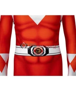 OneHeroSuits Kids Red Power Ranger Cosplay Suit Christmas Gifts For Children Expert-level Cosplay Bodysuit & Zentai