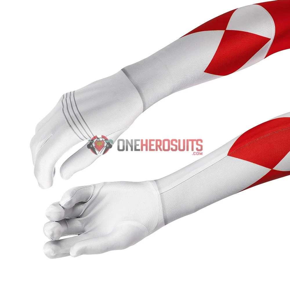 OneHeroSuits Red Power Ranger Cosplay Suit Classic Red Spandex Power Rangers Costumes Expert-level Cosplay Bodysuit & Zentai 4 OneHeroSuits Red Power Ranger Cosplay Suit Classic Red Spandex Power Rangers Costumes Expert-level Cosplay Bodysuit & Zentai