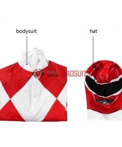 OneHeroSuits Red Power Ranger Cosplay Suit Classic Red Spandex Power Rangers Costumes Expert-level Cosplay Bodysuit & Zentai 24 OneHeroSuits Red Power Ranger Cosplay Suit Classic Red Spandex Power Rangers Costumes Expert-level Cosplay Bodysuit & Zentai