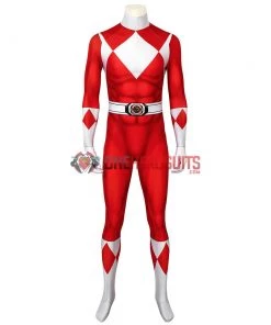OneHeroSuits Red Power Ranger Cosplay Suit Classic Red Spandex Power Rangers Costumes Expert-level Cosplay Bodysuit & Zentai 25 OneHeroSuits Red Power Ranger Cosplay Suit Classic Red Spandex Power Rangers Costumes Expert-level Cosplay Bodysuit & Zentai