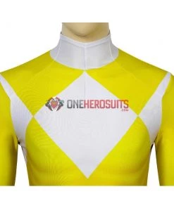 OneHeroSuits Yellow Power Ranger Suit Spandex Power Rangers Costumes Printed Edition Expert-level Cosplay Bodysuit & Zentai 27 OneHeroSuits Yellow Power Ranger Suit Spandex Power Rangers Costumes Printed Edition Expert-level Cosplay Bodysuit & Zentai