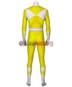 OneHeroSuits Yellow Power Ranger Suit Spandex Power Rangers Costumes Printed Edition Expert-level Cosplay Bodysuit & Zentai 23 OneHeroSuits Yellow Power Ranger Suit Spandex Power Rangers Costumes Printed Edition Expert-level Cosplay Bodysuit & Zentai