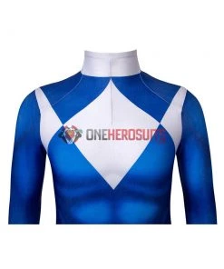 OneHeroSuits Kids Blue Power Ranger Cosplay Suit Gifts For Children Expert-level Cosplay Bodysuit & Zentai