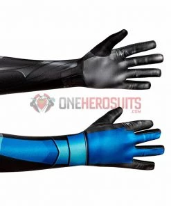 OneHeroSuits Gifts For Kids Titans Cosplay Suit Children Nightwing Blue Cosplay Bodysuit