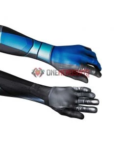 OneHeroSuits Titans Nightwing Cosplay Costume Detail Printed Spandex Suit Expert-level Cosplay Bodysuit & Zentai 21 OneHeroSuits Titans Nightwing Cosplay Costume Detail Printed Spandex Suit Expert-level Cosplay Bodysuit & Zentai