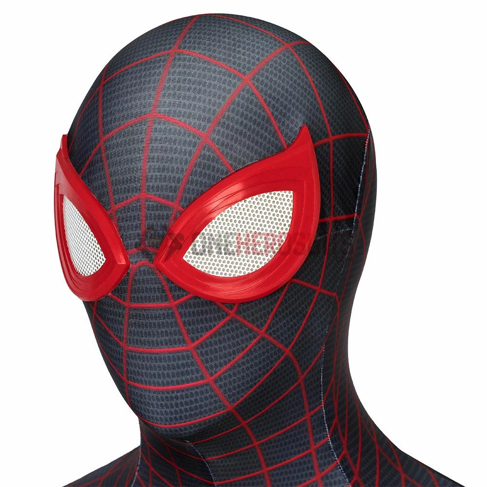 OneHeroSuits Spider-man 3D Printed Suit Miles Morales PS5 Bodysuit Zentai/Jumpsuit 6 OneHeroSuits Spider-man 3D Printed Suit Miles Morales PS5 Bodysuit Zentai/Jumpsuit