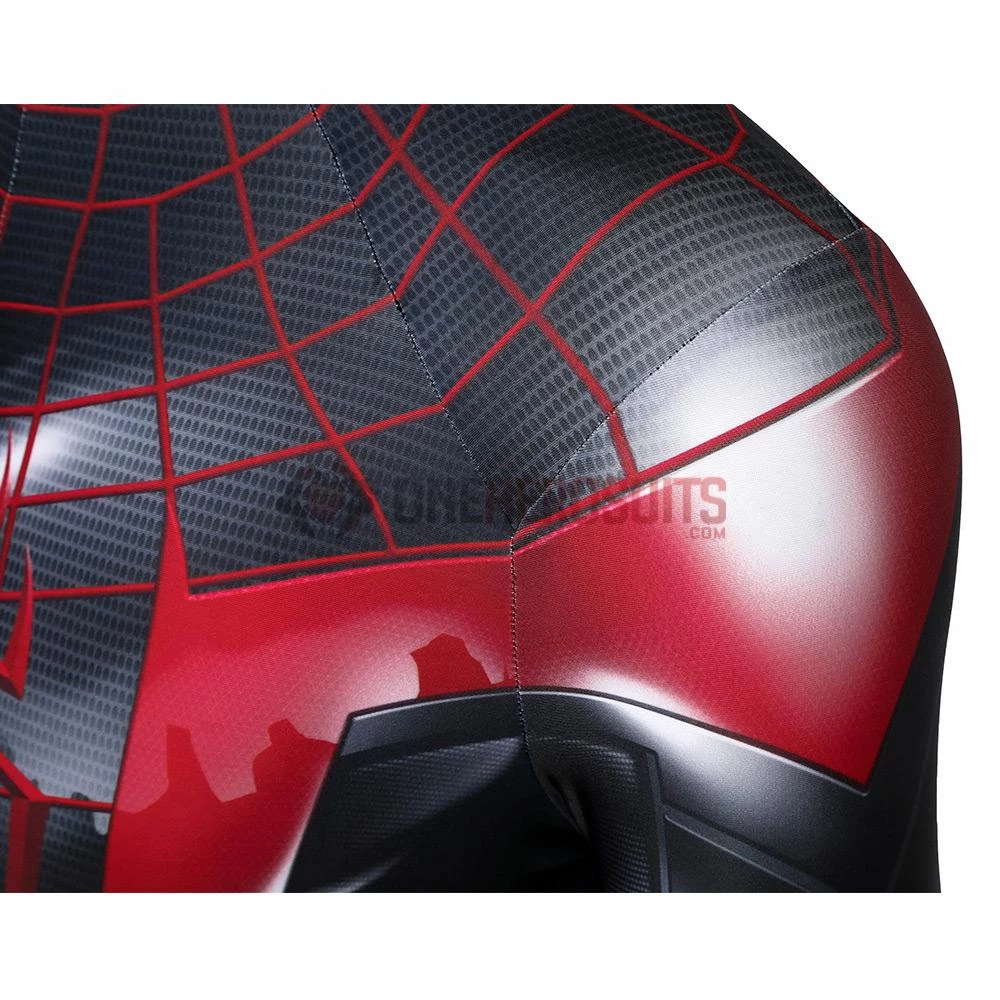 OneHeroSuits Spider-man 3D Printed Suit Miles Morales PS5 Bodysuit Zentai/Jumpsuit 7 OneHeroSuits Spider-man 3D Printed Suit Miles Morales PS5 Bodysuit Zentai/Jumpsuit