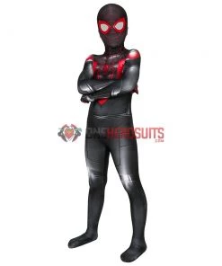 OneHeroSuits Kids Spider-man Miles Morales PS5 Cosplay Suit