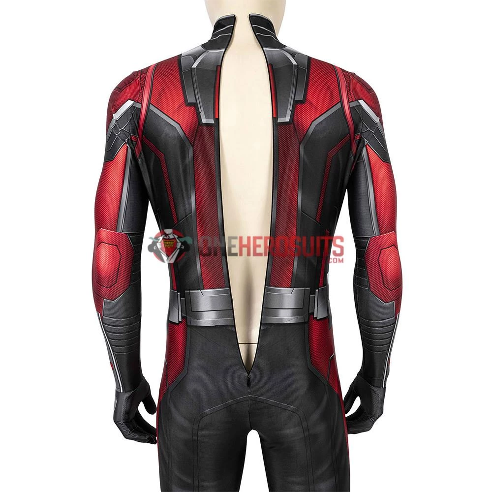 OneHeroSuits Spandex Ant-Man Cosplay Suit Detail Printed Edition Expert-level Cosplay Bodysuit & Zentai 9 OneHeroSuits Spandex Ant-Man Cosplay Suit Detail Printed Edition Expert-level Cosplay Bodysuit & Zentai