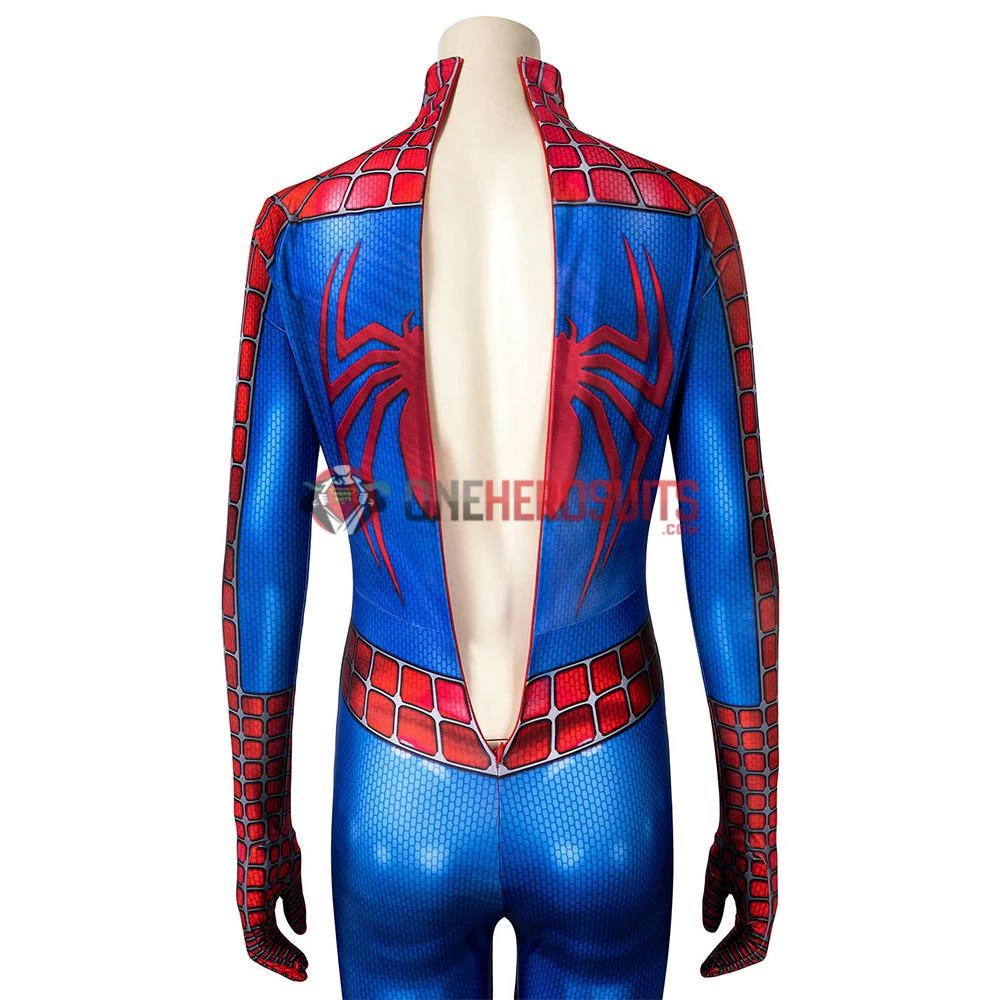 OneHeroSuits Zentai/Jumpsuit Spider-man Cosplay Suit For Ladies Classic Tobey Maguire Spandex Costume 15 OneHeroSuits Zentai/Jumpsuit Spider-man Cosplay Suit For Ladies Classic Tobey Maguire Spandex Costume