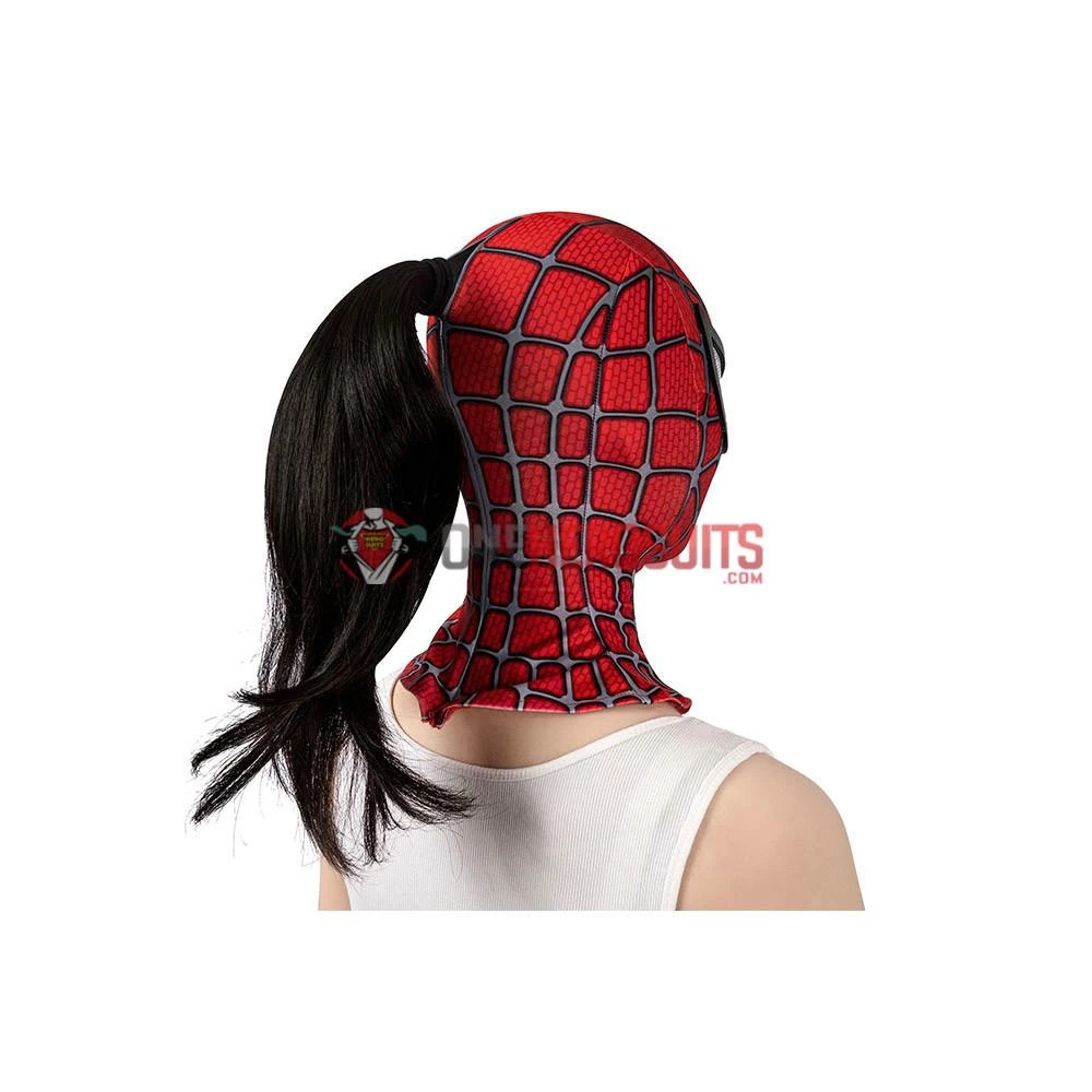OneHeroSuits Zentai/Jumpsuit Spider-man Cosplay Suit For Ladies Classic Tobey Maguire Spandex Costume 5 OneHeroSuits Zentai/Jumpsuit Spider-man Cosplay Suit For Ladies Classic Tobey Maguire Spandex Costume