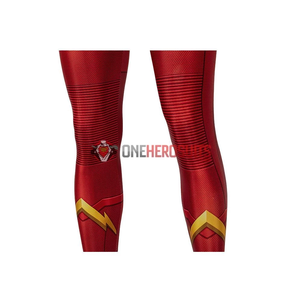 OneHeroSuits Expert-level Cosplay Bodysuit & Zentai The Flash Season 5 Cosplay Suit Detail Printed Edition 13 OneHeroSuits Expert-level Cosplay Bodysuit & Zentai The Flash Season 5 Cosplay Suit Detail Printed Edition