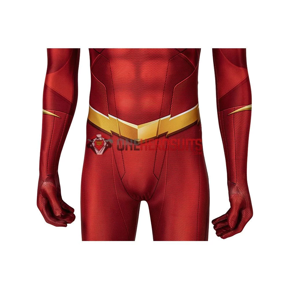 OneHeroSuits Expert-level Cosplay Bodysuit & Zentai The Flash Season 5 Cosplay Suit Detail Printed Edition 15 OneHeroSuits Expert-level Cosplay Bodysuit & Zentai The Flash Season 5 Cosplay Suit Detail Printed Edition
