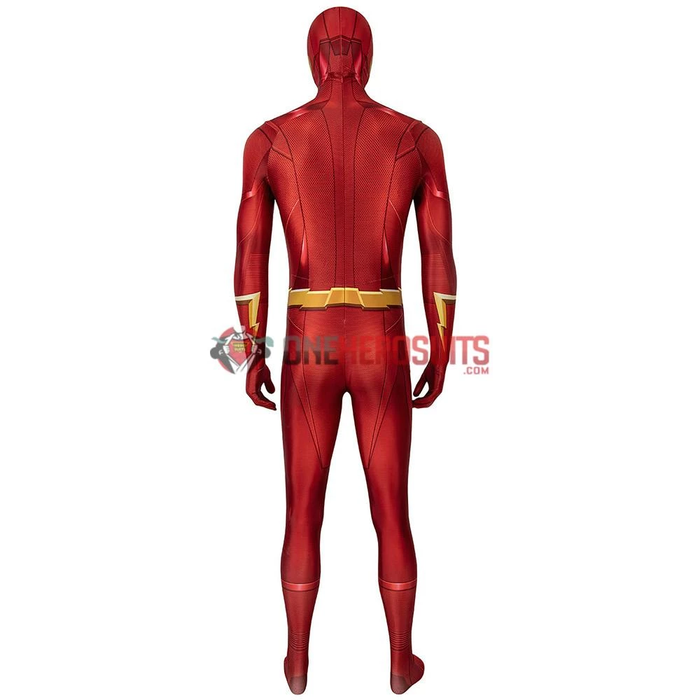 OneHeroSuits Expert-level Cosplay Bodysuit & Zentai The Flash Season 5 Cosplay Suit Detail Printed Edition 7 OneHeroSuits Expert-level Cosplay Bodysuit & Zentai The Flash Season 5 Cosplay Suit Detail Printed Edition