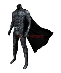 OneHeroSuits Expert-level Cosplay Bodysuit & Zentai The Batman 2021 Cosplay Costume Printed Suit Detail Edition