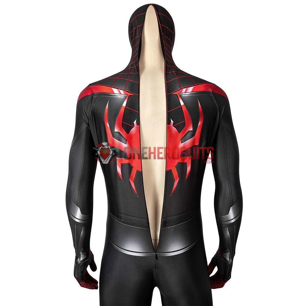 OneHeroSuits Zentai/Jumpsuit Spider-man Miles Morales PS5 Cosplay Costume Spandex 4 OneHeroSuits Zentai/Jumpsuit Spider-man Miles Morales PS5 Cosplay Costume Spandex