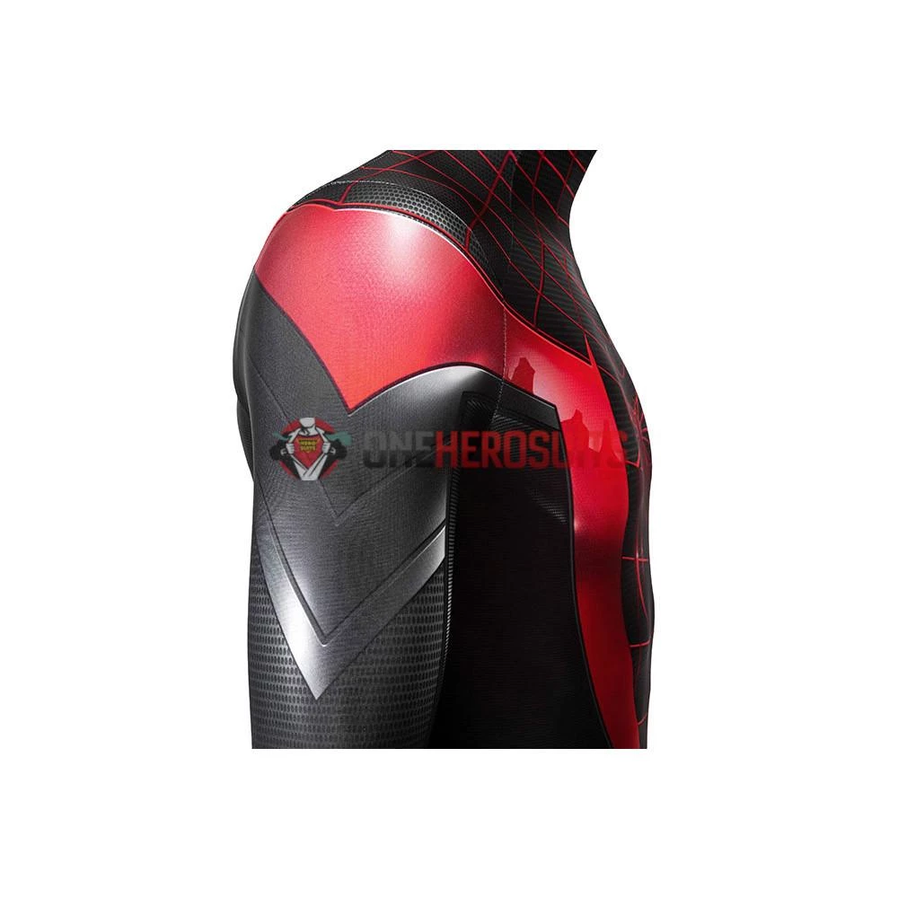 OneHeroSuits Zentai/Jumpsuit Spider-man Miles Morales PS5 Cosplay Costume Spandex 7 OneHeroSuits Zentai/Jumpsuit Spider-man Miles Morales PS5 Cosplay Costume Spandex