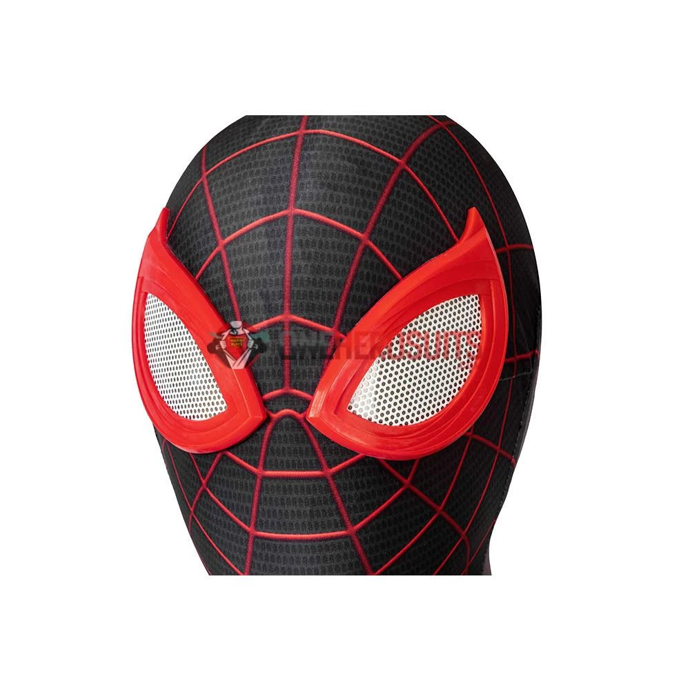OneHeroSuits Zentai/Jumpsuit Spider-man Miles Morales PS5 Cosplay Costume Spandex 9 OneHeroSuits Zentai/Jumpsuit Spider-man Miles Morales PS5 Cosplay Costume Spandex