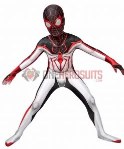 OneHeroSuits Gifts For Kids Spider-man Cosplay Suit Children Miles Morales TRACK Cosplay Bodysuit 15 OneHeroSuits Gifts For Kids Spider-man Cosplay Suit Children Miles Morales TRACK Cosplay Bodysuit
