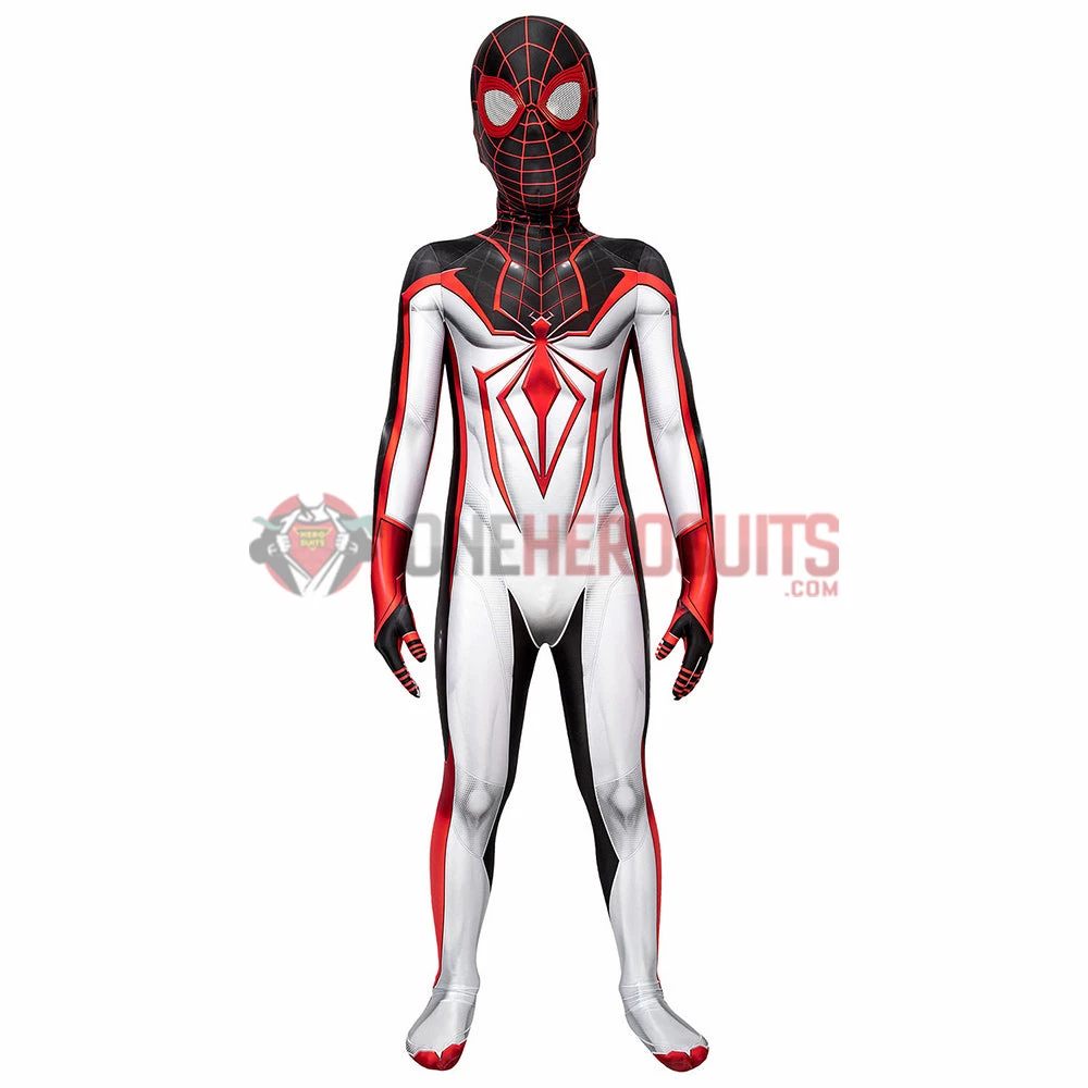 OneHeroSuits Gifts For Kids Spider-man Cosplay Suit Children Miles Morales TRACK Cosplay Bodysuit 4 OneHeroSuits Gifts For Kids Spider-man Cosplay Suit Children Miles Morales TRACK Cosplay Bodysuit