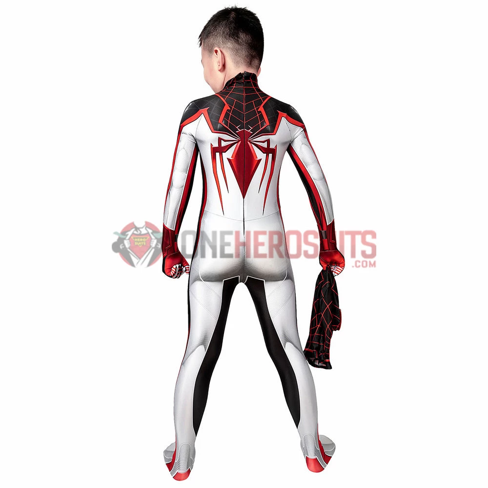 OneHeroSuits Gifts For Kids Spider-man Cosplay Suit Children Miles Morales TRACK Cosplay Bodysuit 7 OneHeroSuits Gifts For Kids Spider-man Cosplay Suit Children Miles Morales TRACK Cosplay Bodysuit