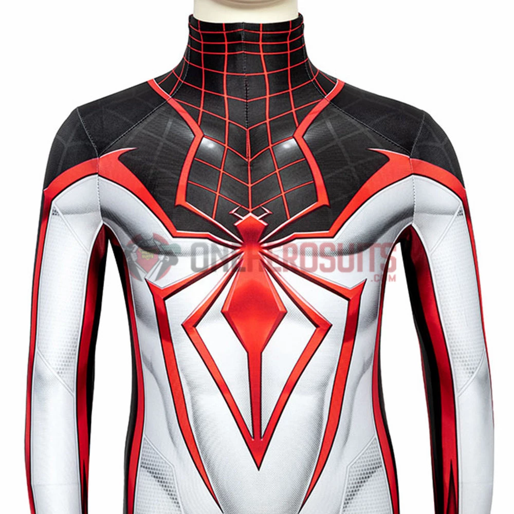 OneHeroSuits Gifts For Kids Spider-man Cosplay Suit Children Miles Morales TRACK Cosplay Bodysuit 9 OneHeroSuits Gifts For Kids Spider-man Cosplay Suit Children Miles Morales TRACK Cosplay Bodysuit