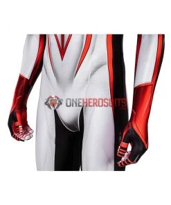 OneHeroSuits Spider-man Tracksuit Spiderman Miles Morales White Cosplay Suit