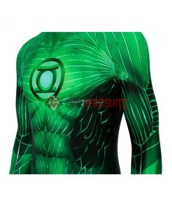 OneHeroSuits Expert-level Cosplay Bodysuit & Zentai Green Lantern Hal Jordan Cosplay Costume Detail Printed Suit