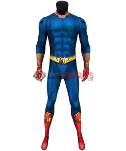 OneHeroSuits Expert-level Cosplay Bodysuit & Zentai The Boys Homelander Cosplay Costume Detail Printed Edition