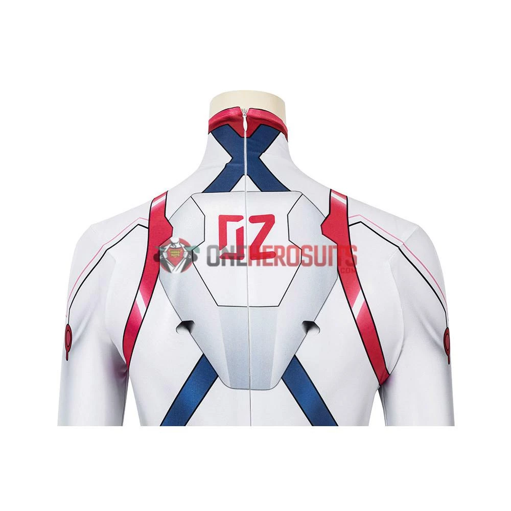 OneHeroSuits Expert-level Cosplay Bodysuit & Zentai Neon Genesis Evangelion Asuka Langley Cosplay Suit Spandex Edition 11 OneHeroSuits Expert-level Cosplay Bodysuit & Zentai Neon Genesis Evangelion Asuka Langley Cosplay Suit Spandex Edition