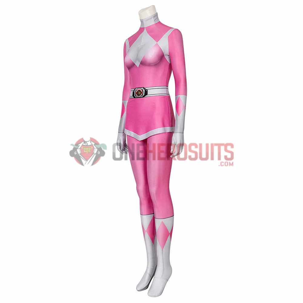 OneHeroSuits Expert-level Cosplay Bodysuit & Zentai Pink Power Rangers Cosplay Suit Pink Ranger Spandex Cosplay Costume 6 OneHeroSuits Expert-level Cosplay Bodysuit & Zentai Pink Power Rangers Cosplay Suit Pink Ranger Spandex Cosplay Costume