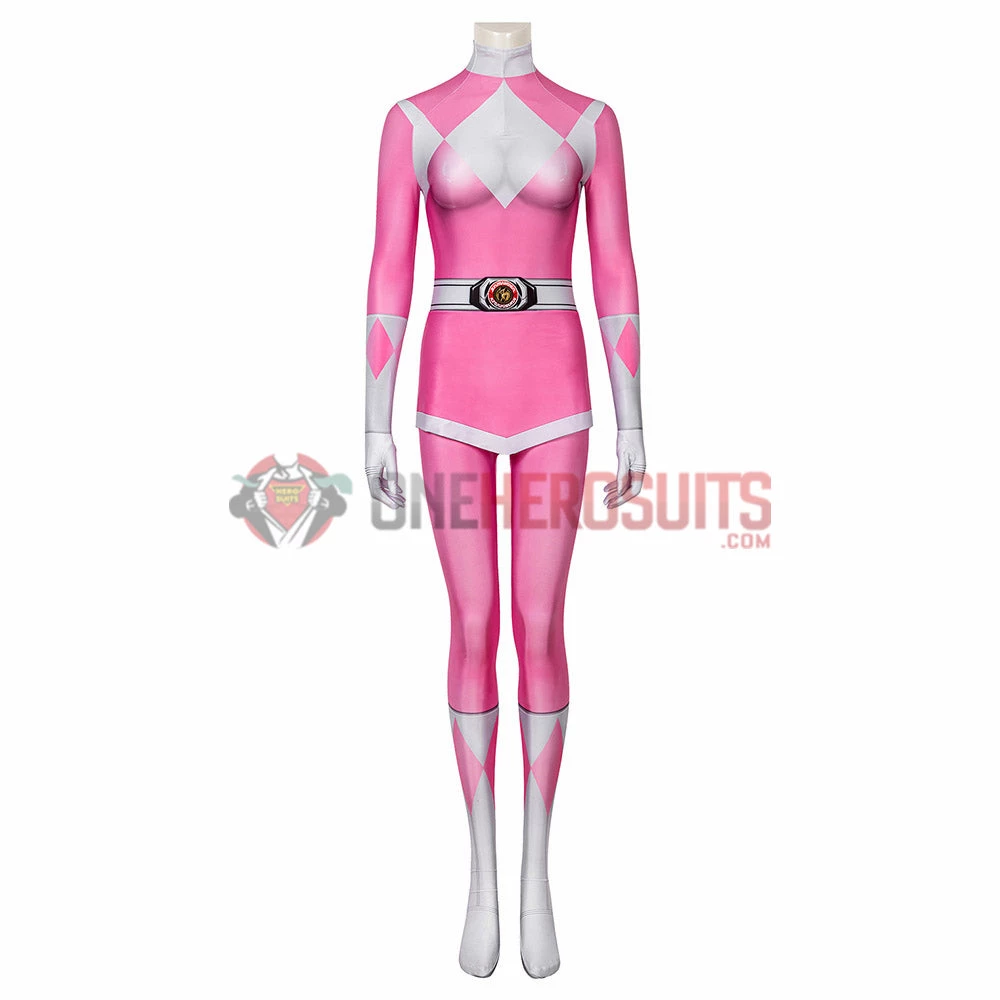 OneHeroSuits Expert-level Cosplay Bodysuit & Zentai Pink Power Rangers Cosplay Suit Pink Ranger Spandex Cosplay Costume 5 OneHeroSuits Expert-level Cosplay Bodysuit & Zentai Pink Power Rangers Cosplay Suit Pink Ranger Spandex Cosplay Costume