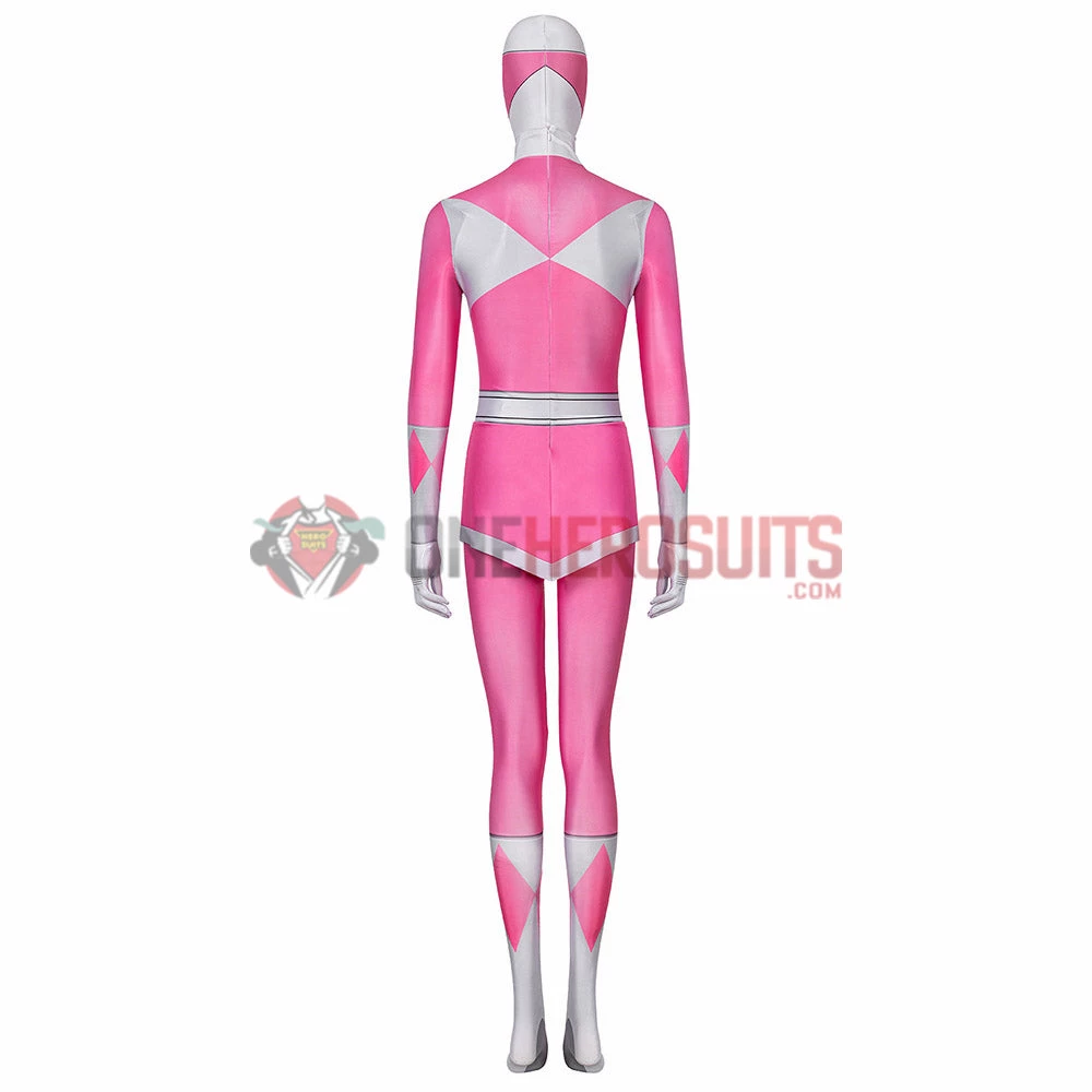 OneHeroSuits Expert-level Cosplay Bodysuit & Zentai Pink Power Rangers Cosplay Suit Pink Ranger Spandex Cosplay Costume 3 OneHeroSuits Expert-level Cosplay Bodysuit & Zentai Pink Power Rangers Cosplay Suit Pink Ranger Spandex Cosplay Costume