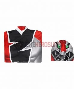 1herosuits The Red Ranger Cosplay Costume KISHIRYU SENTAI RYUSOULGER Spandex Suit Costumes
